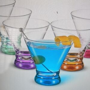 Drinkware Party Barware Stemless Martini Cocktail Entertaining Gift